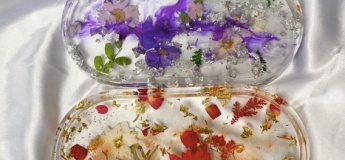Dried Resin Flowers