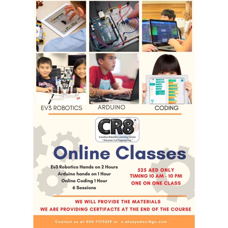 Creative Robotics Online Classes