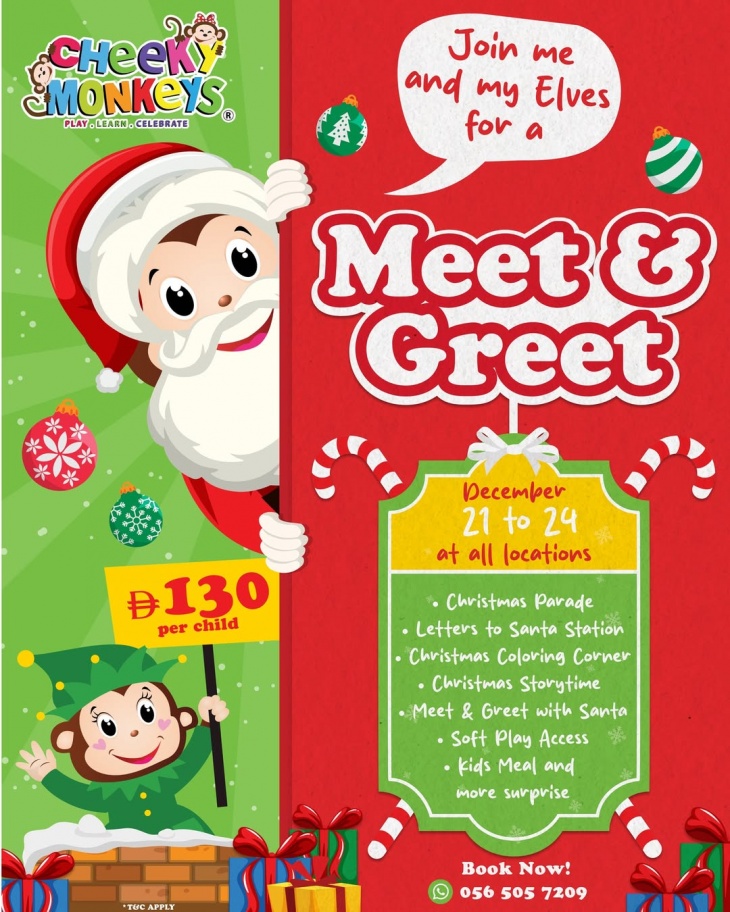 Christmas Playdate @ Cheeky Monkeys Christmas Playdate @ Cheeky Monkeys