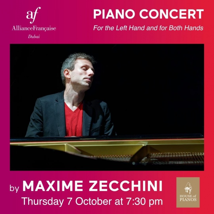 Piano Concert by Maxime Zecchini