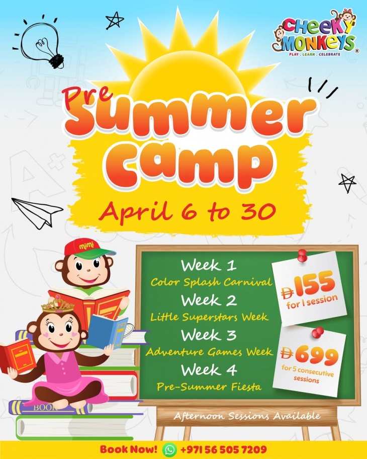 Cheeky Monkeys Pre Summer Camp