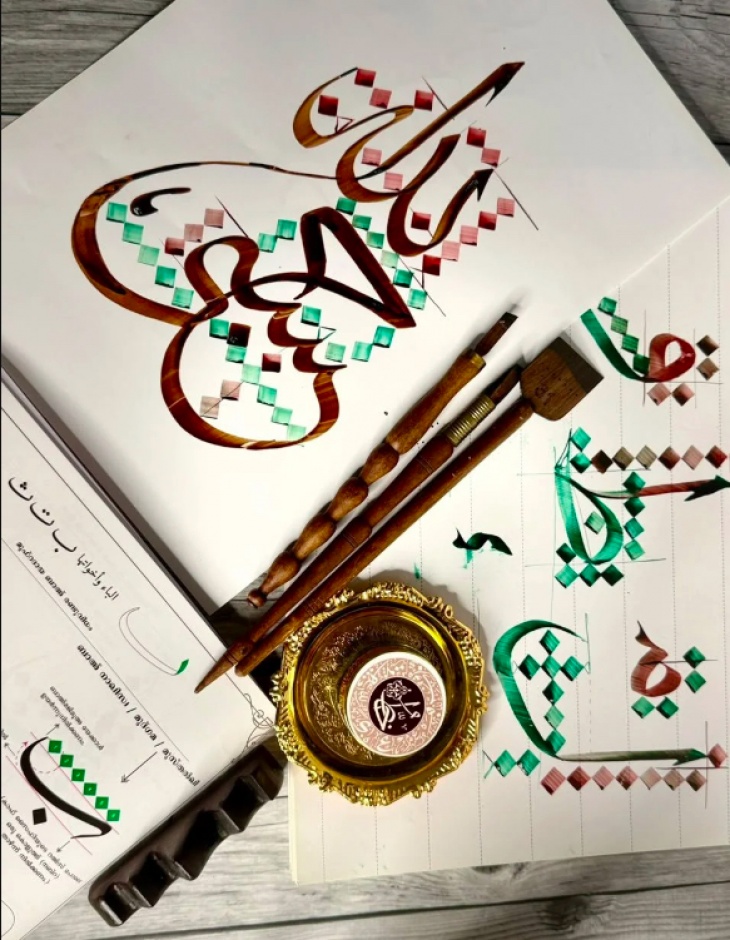 Basics of Arabic Calligraphy Workshop @ The Workshop Dubai