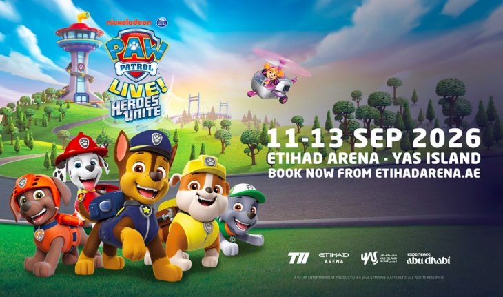 Paw Patrol Live! on Etihad Arena