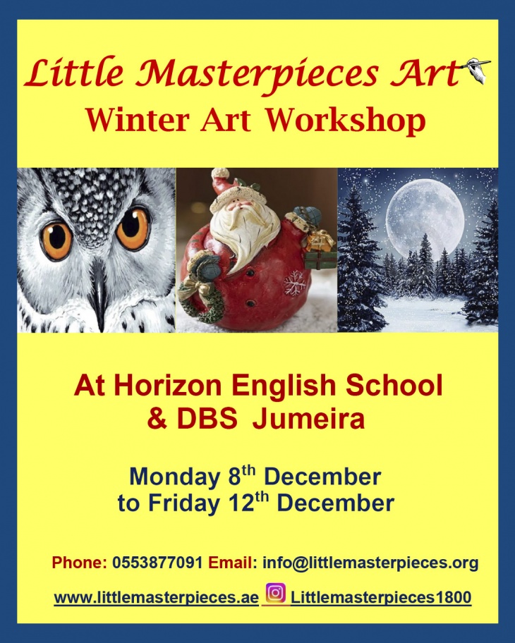 Winter Art Workshop @ Little Masterpieces Art