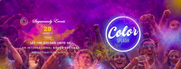 Color Splash in Abu Dhabi Color Splash in Abu Dhabi