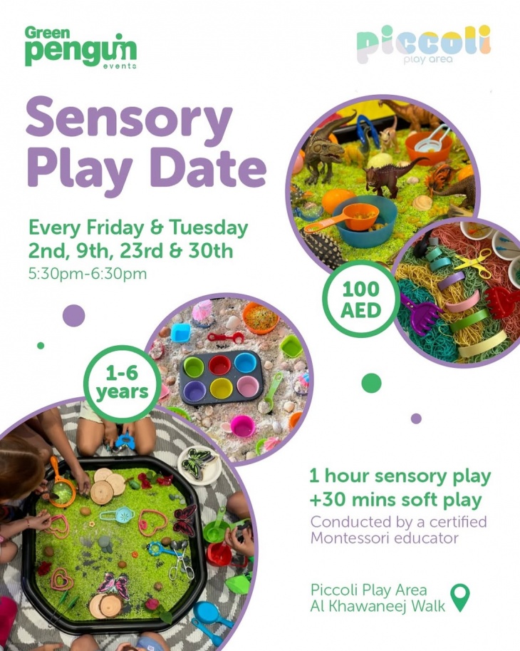 Sensory Play Date @ Piccoli Sensory Play Date @ Piccoli