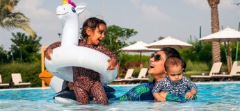 Family Fun Pool Party at Yas Acres
