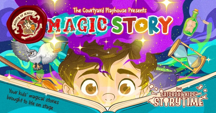 Saturday Kid's Storytime: Super Story the Magic Edition