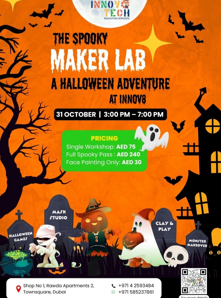 Spooky Maker Lab at Innov8 Spooky Maker Lab at Innov8