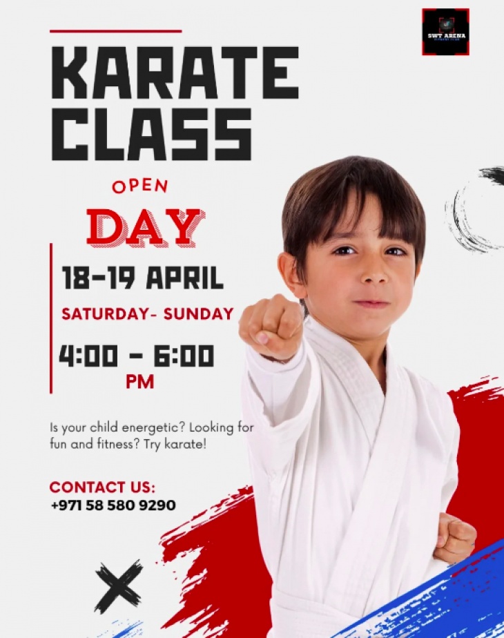 Karate Class Open Day