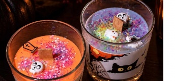Halloween at Kinza – A Spooky Candle-Making Experience in Dubai