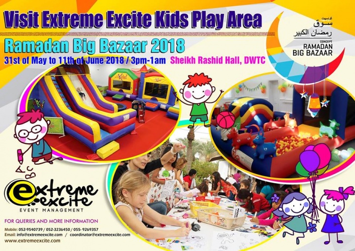 Kids Play Area at Ramadan Big Bazzar