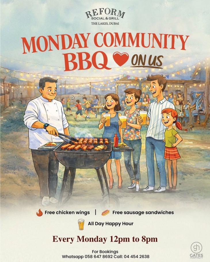 Monday Community BBQ