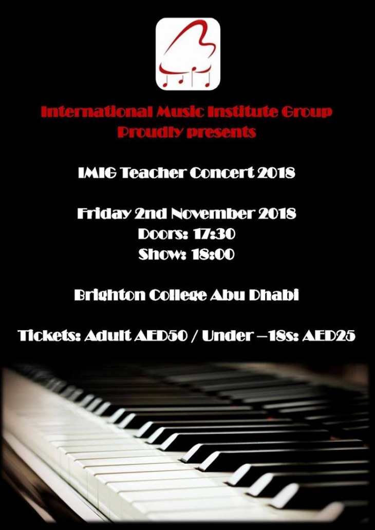 International Music Institute Group's Teacher Concert International Music Institute Group's Teacher Concert