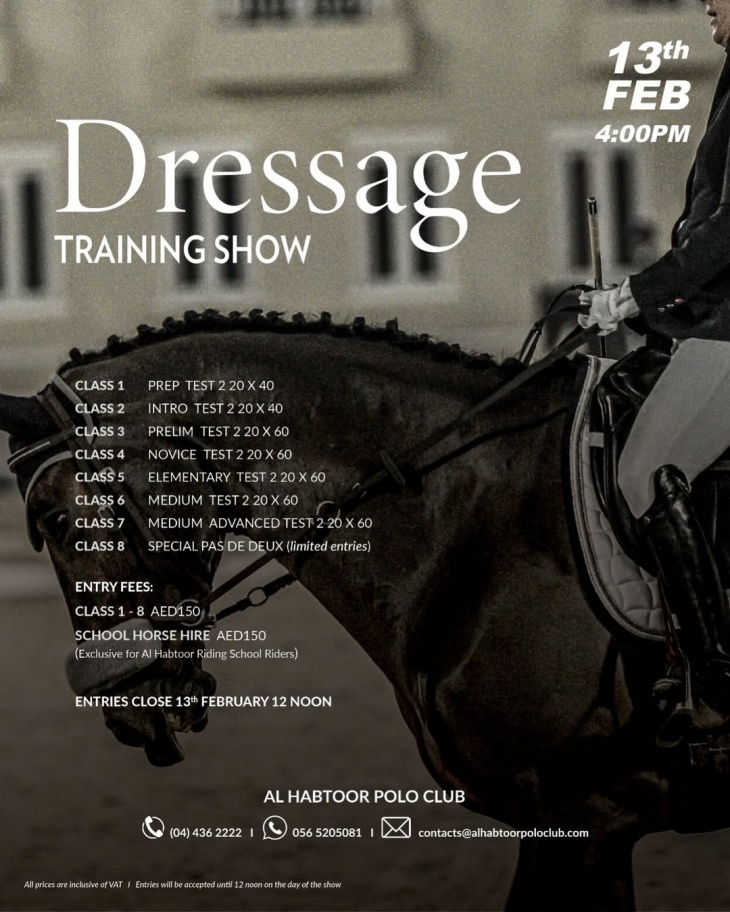 Dressage Training Show Dressage Training Show